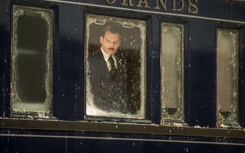 Depp in Murder on the Orient Express