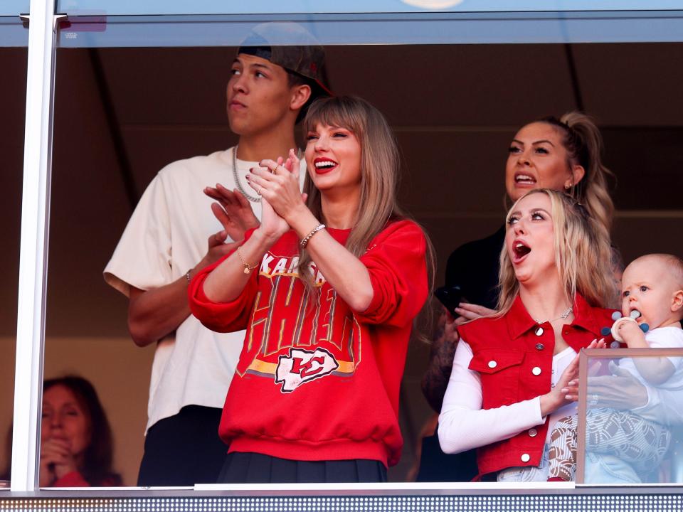 taylor swift kansas city chiefs game