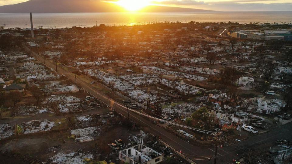 PHOTO: West Maui slowly reopens to residents and tourism after devastating fire (Mario Tama/Getty Images)