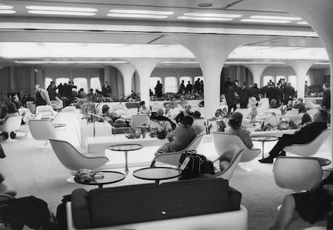A lounge on board - Credit: GETTY