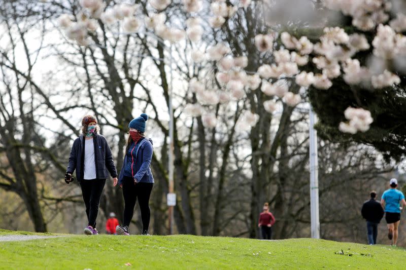 FILE PHOTO: Outbreak of the coronavirus disease (COVID-19) in Seattle, Washington