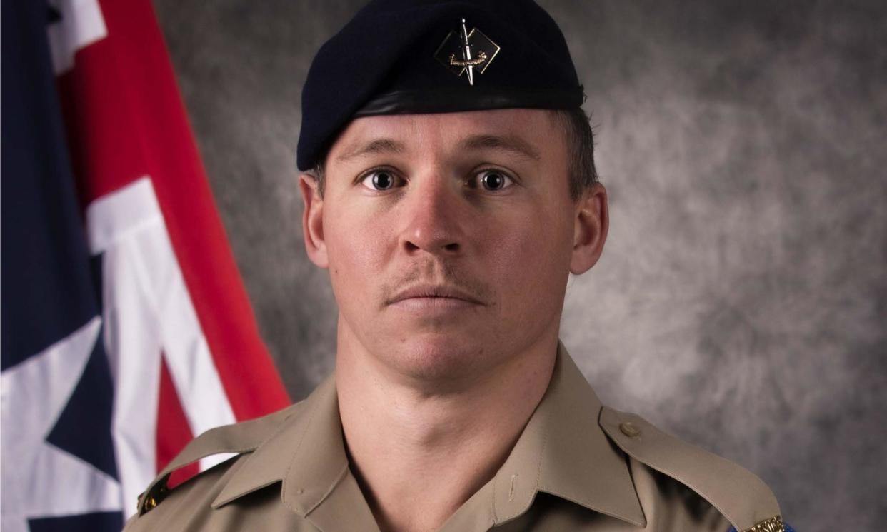 <span>Lance Corporal Jack Fitzgibbon died after a parachute incident during training at RAAF base in Richmond, New South Wales.</span><span>Photograph: Supplied/Supplied by Department of Defence</span>