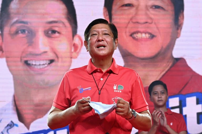 La perspectiva de un regreso de la familia Marcos al palacio presidencial de Filipinas ha alertado a activistas de derechos humanos, líderes eclesiásticos y analistas políticos (AFP/Ted ALJIBE)