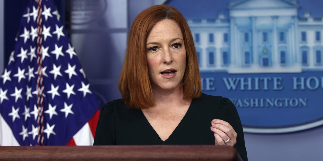 white house press secretary jen psaki