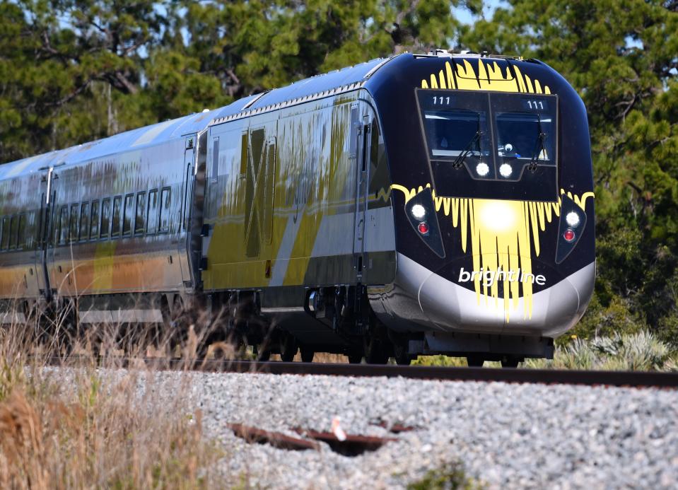 Witnesses told Cocoa police that a 45 year old man was seen standing along the tracks moments before the arrival of a Brightline passenger train. FILE.