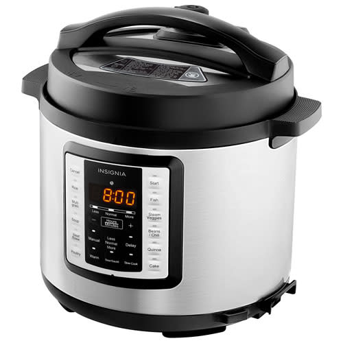 Insignia Pressure Cooker - 6Qt. Image via Best Buy Canada.