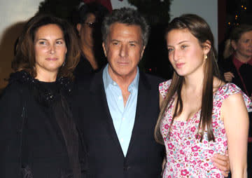 Dustin Hoffman and family at the Los Angeles premiere of Universal Pictures' Meet the Fockers