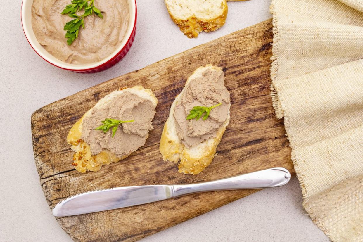 chicken liver pate