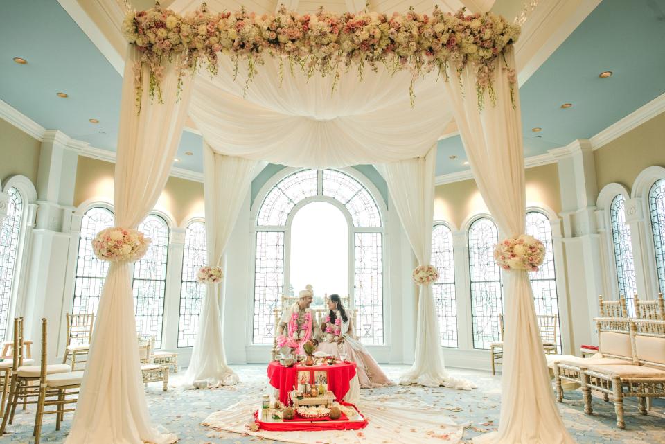 Disney’s Wedding Pavilion is transformed to reflect each couple's identity and style.