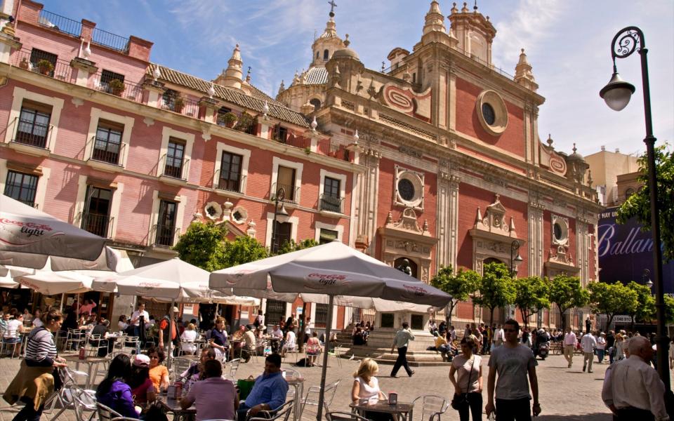 Plaza del Salvador, Seville - Guy Thouvenin 