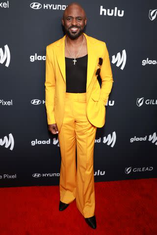 <p>Matt Winkelmeyer/Getty</p> Wayne Brady attends the 2024 GLAAD Media Awards on March 14, 2024