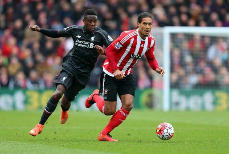 Virgil van Dijk has handed in a transfer request at Southampton. (Getty)