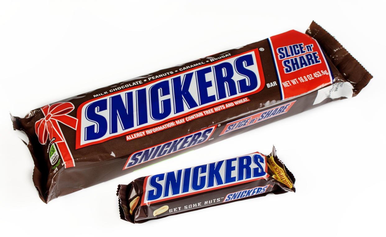 The world's biggest Snickers bar just in time for Christmas