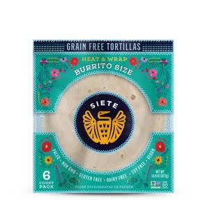 20) Grain Free Burrito Size Tortillas