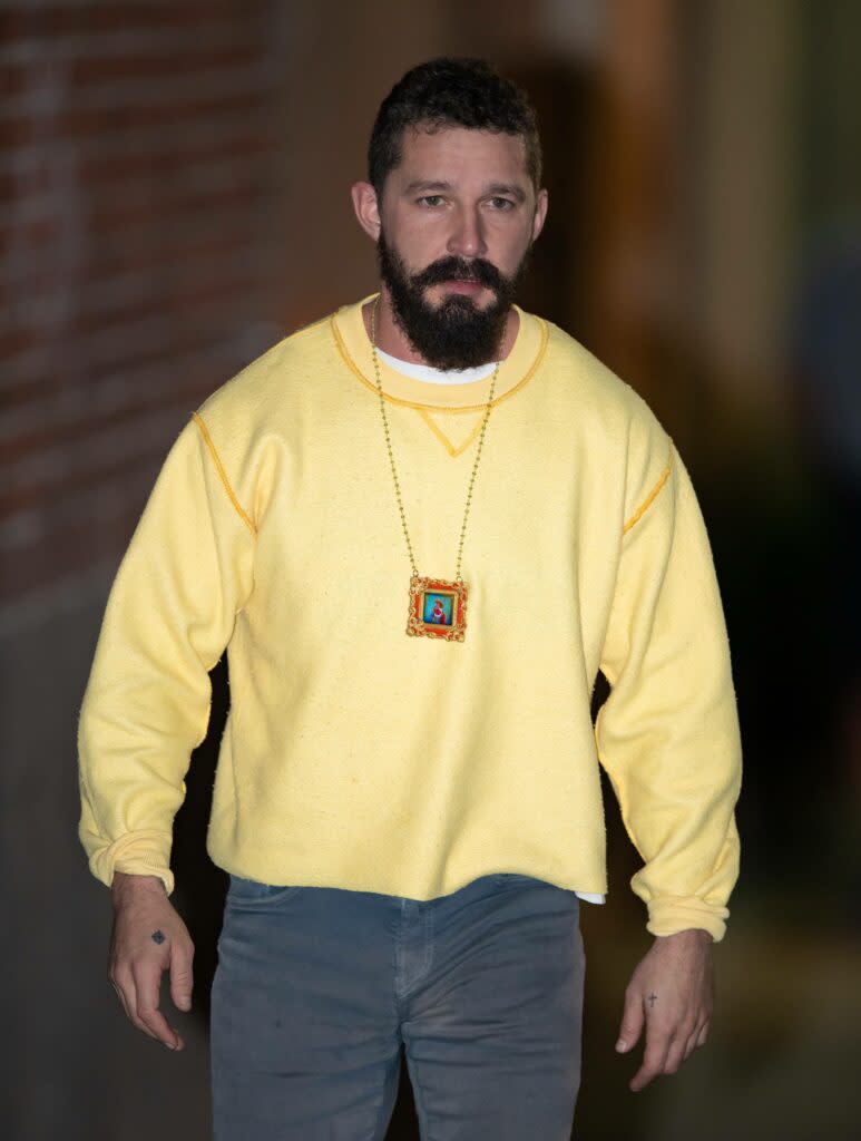 Shia LaBeouf at apos Kimmel apos