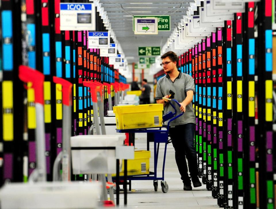 Demand for online shopping soared during the pandemic (Nick Ansell/PA) (PA Wire)