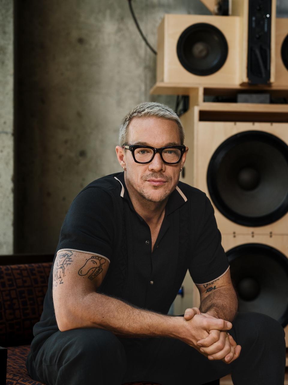DJ and music producer Diplo chills out in Jamaica.