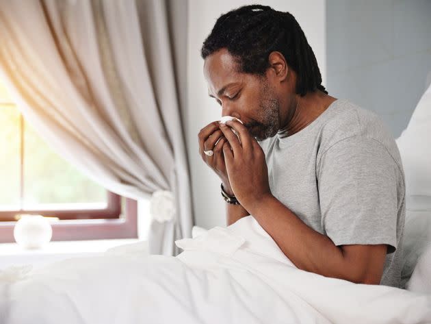 Runny noses are now a symptom of Covid (Photo: Dean Mitchell via Getty Images)