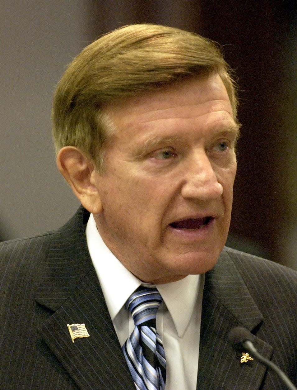 Pete Liakakis, county commission chairman, April 2008