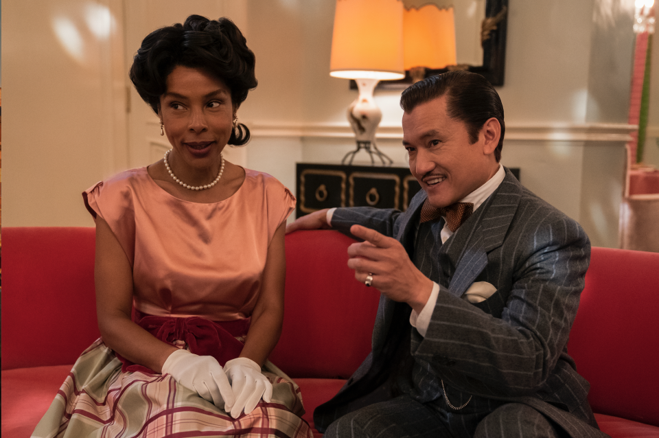 Sophie Okonedo as Charlotte Wells and Jon Jon Briones as Dr Richard HanoverNetflix