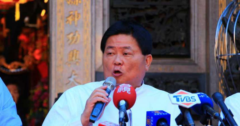 鎮瀾宮董事長顏清標捐出新台幣3千萬支持防疫。（圖／報系資料照）