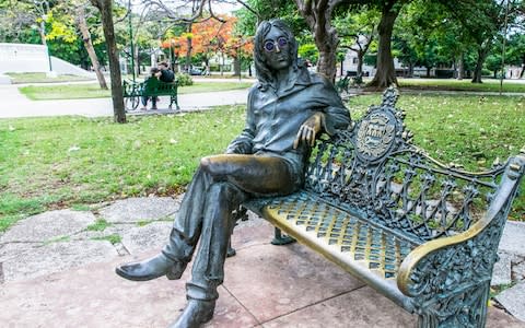  John Lennon statue, Havana - Credit: David Milne/David Milne