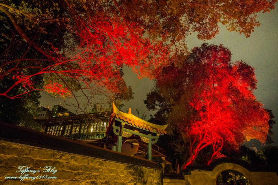 板橋林家花園「蝶舞光綴」光雕秀