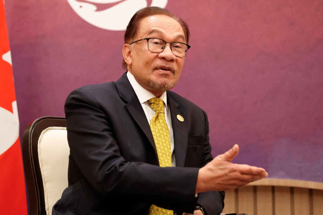 Malaysia's Prime Minister, Anwar Ibrahim