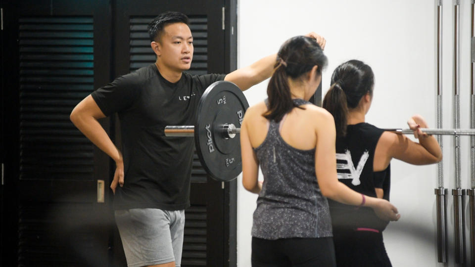 John Cheah believes that weightlifting has taught him to be constantly dissatisfied, so as to continually improve himself in life. (PHOTO: Stefanus Ian)