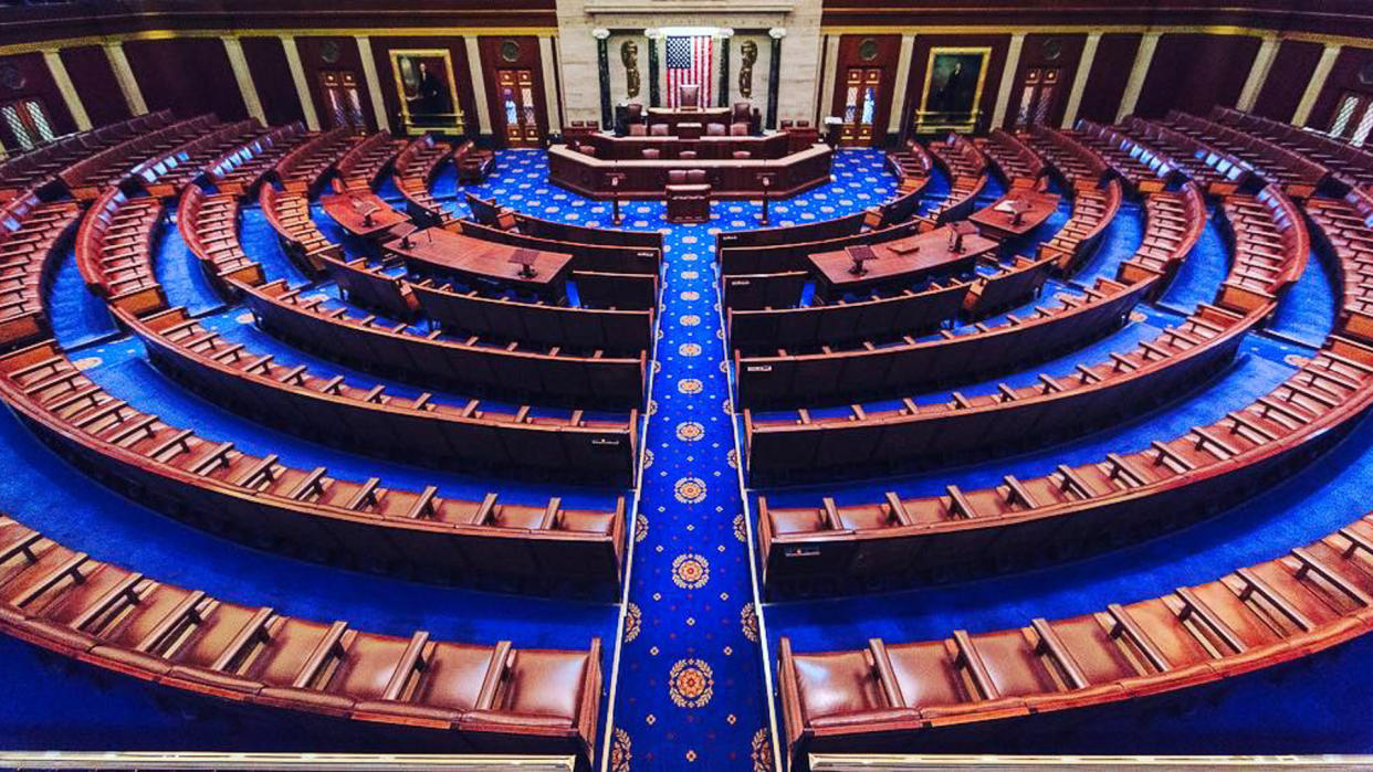United States House of Representatives interior chambers