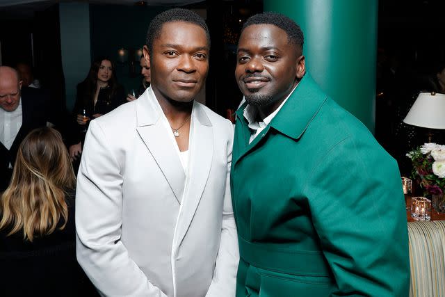 <p>Stefanie Keenan/WireImage</p> David Oyelowo and Daniel Kaluuya