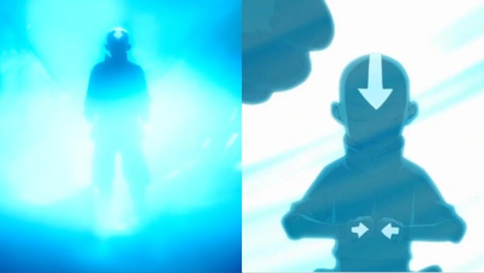 Aang in the iceberg, the live-action Netflix Avatar the Last Airbender adapts early book one episodes