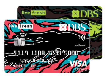 DBS Live Fresh Visa Student Card