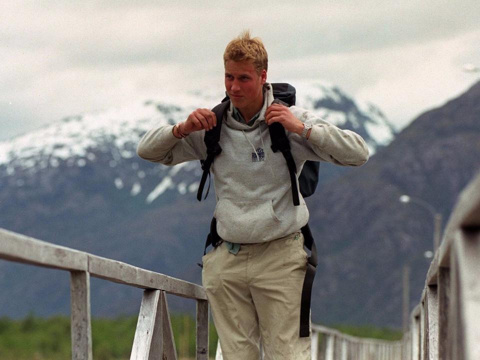 Prince William Chile gap year 2000