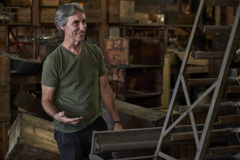 Mike Wolfe, a host of "American Pickers." The show is coming to Wisconsin June 2023.