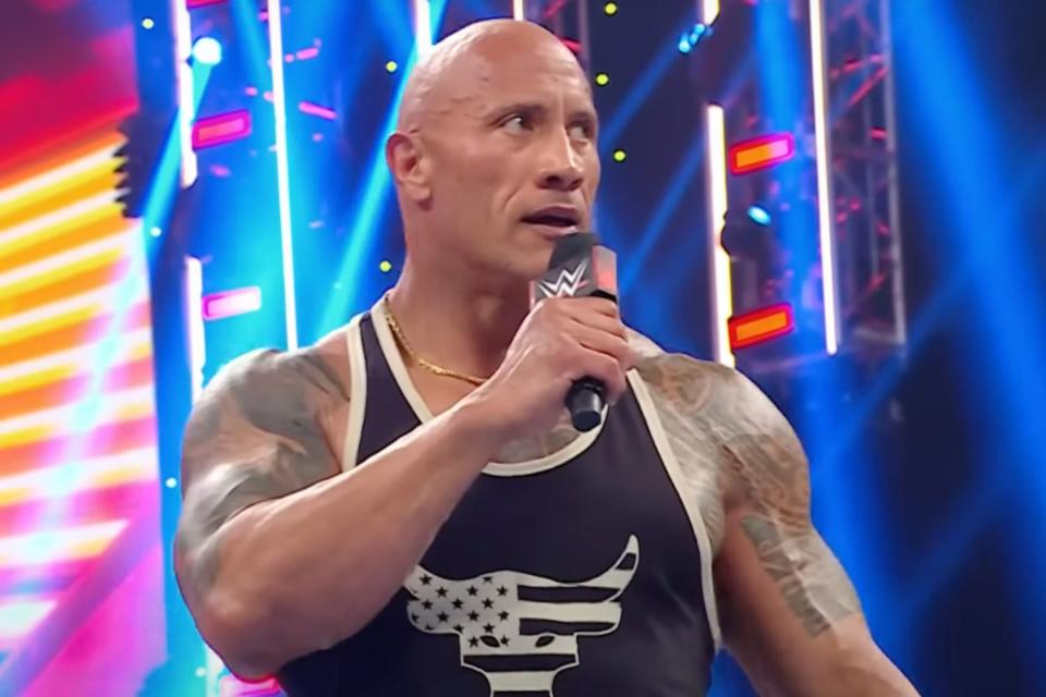 <p>WWE/Youtube</p> Dwayne Johnson