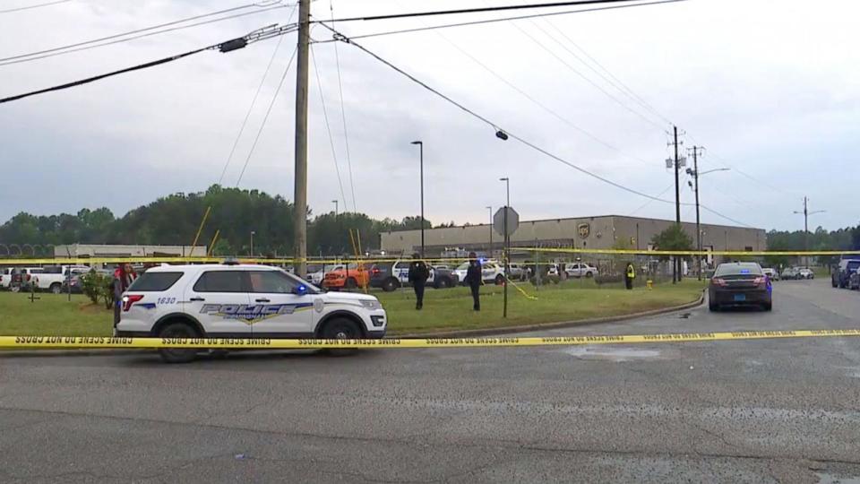 PHOTO: A UPS driver was shot outside facility in Birmingham, Alabama April 9, 2024. (WBMA )