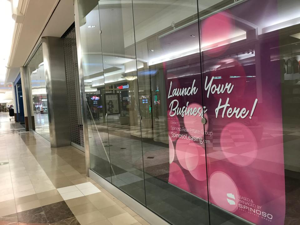 Inside the Oakdale Mall in Johnson City on Jan. 4, 2021.