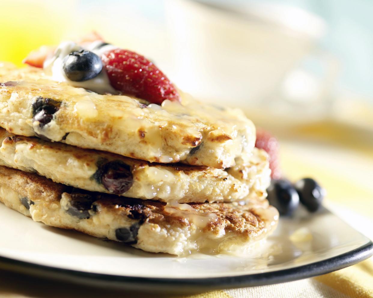 Mixed Berry Pancakes