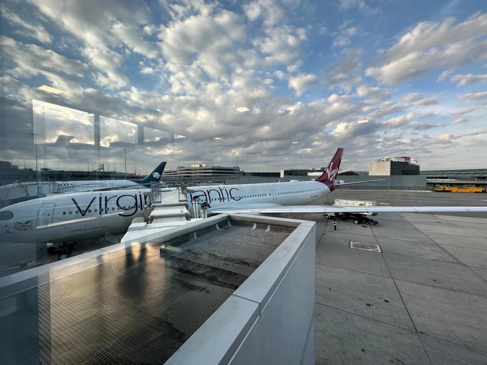 Virgin Atlantic Billy Holiday airplane, Dan Koday, " I was one of the first people to see Virgin Atlantic's newest aircraft that will fly between NYC and London."