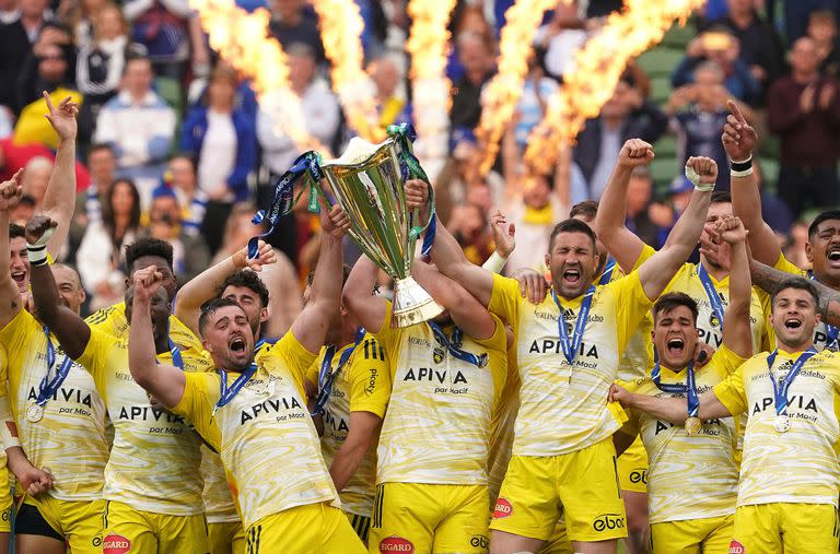 La Rochelle se consagró campeón de la Copa de Campeones de Rugby tras vencer en una final épica a Leinster