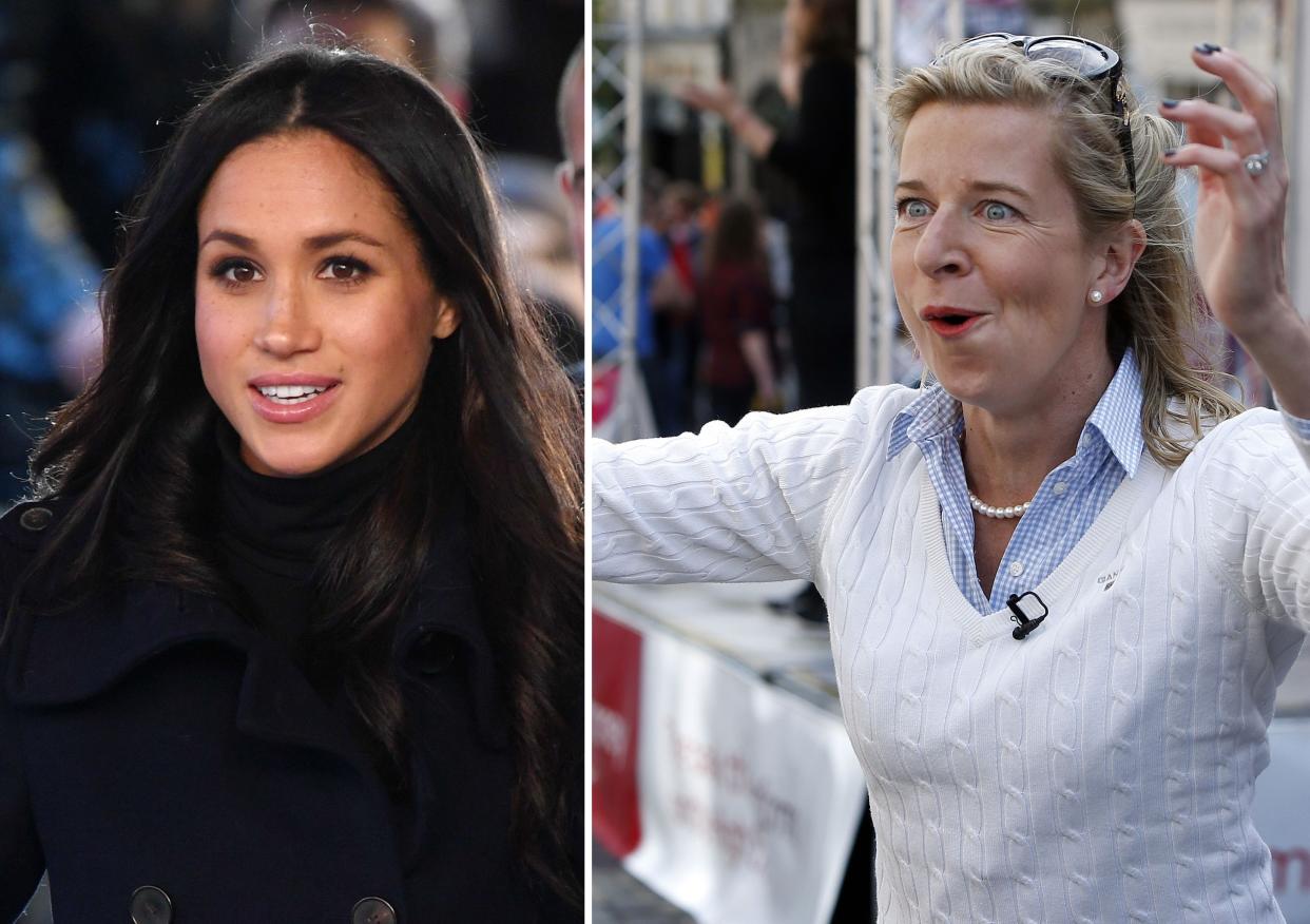 Katie Hopkins made a bizarre joke about Meghan Markle. (REX/PA)