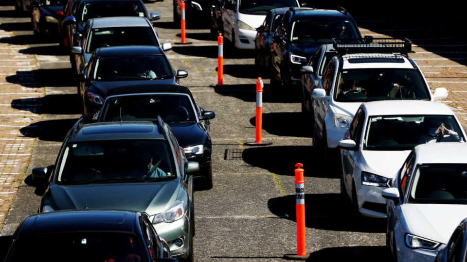 Australians have been told to be conscious of the temperature in their car while they wait for results. (Source: Getty)