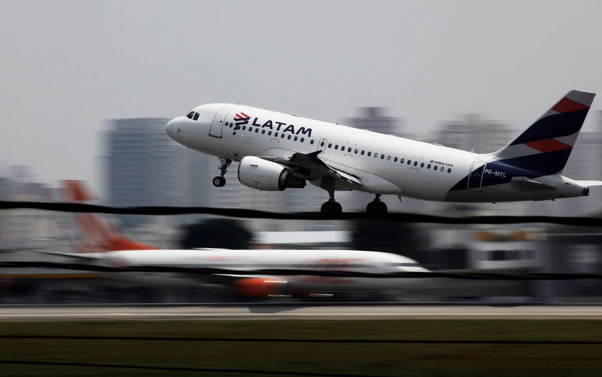 A LATAM Airlines Airbus A319-100 plane (REUTERS)