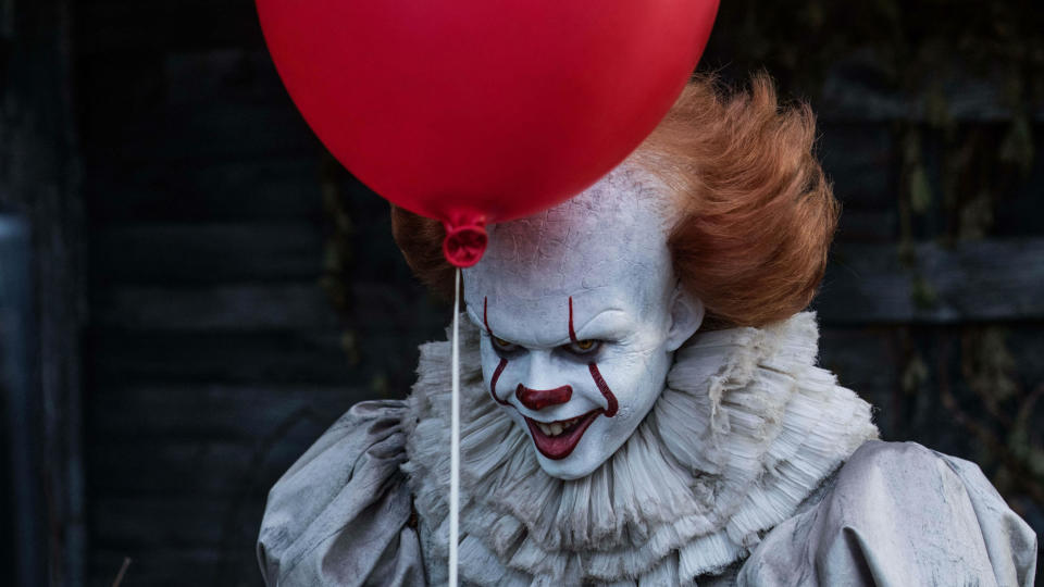 Bill Skarsgård as Pennywise in It: Chapter One