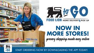 Food Lion grocery delivery service expands to 302 new stores.