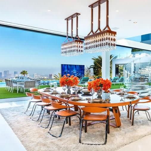 This LA mansion is the absolute peak of luxury living. Photo: Instagram