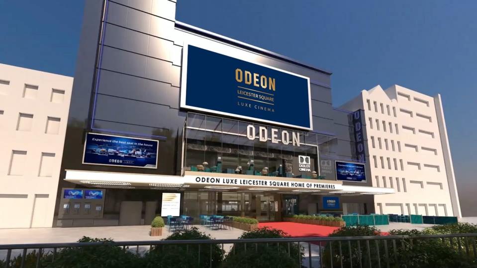 London's iconic Odeon Leicester Square cinema has already firmly established