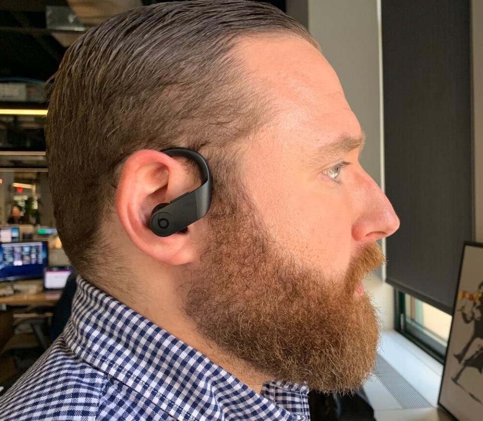 The PowerBeats Pro are a great set of earbuds for both Android and Apple users. (Image: Dan Howley)