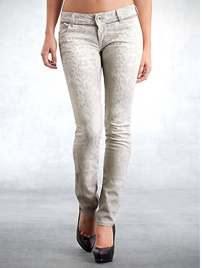 Guess by Marciano Leopard Skinny Jean, $288